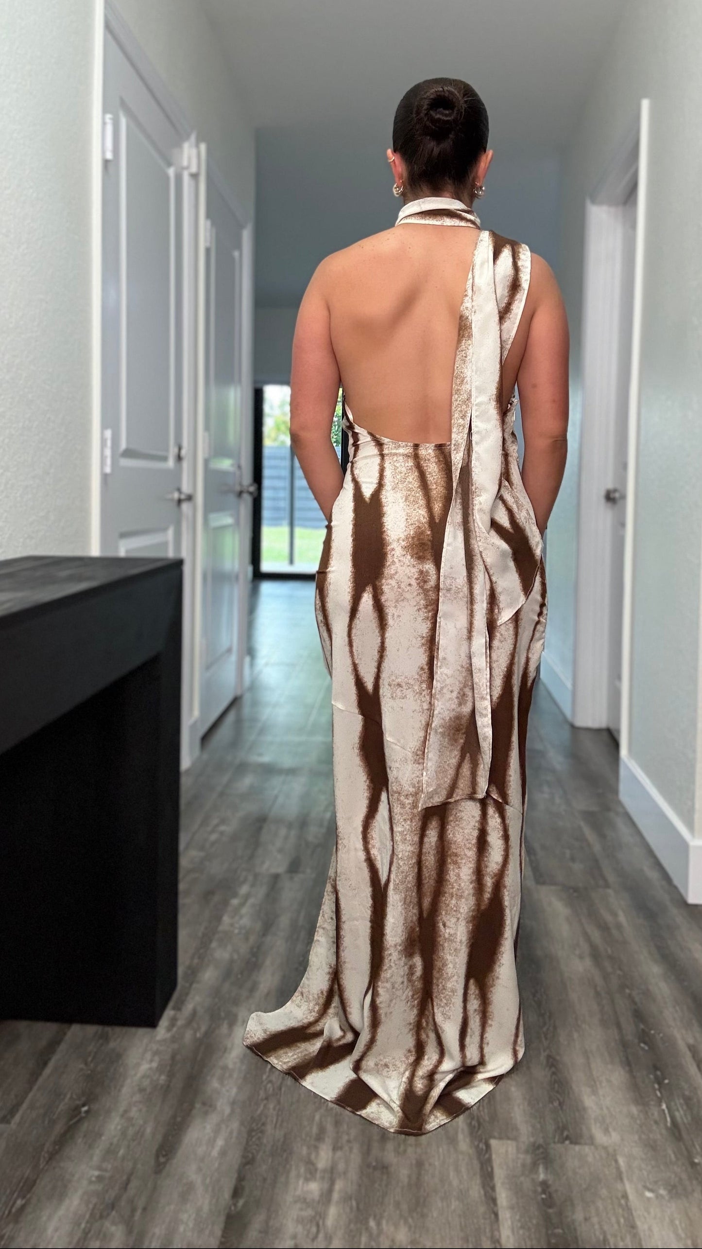 SAFARI GODDESS MAXI DRESS
