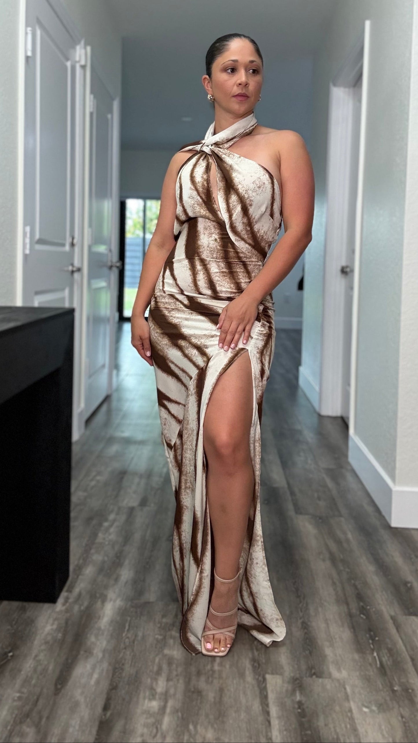 SAFARI GODDESS MAXI DRESS
